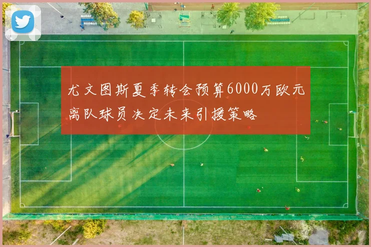尤文图斯夏季转会预算6000万欧元离队球员决定未来引援策略